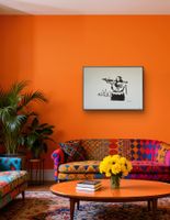 Banksy « Mona lisa With Rocket Launcher » XL VERSION 35/150